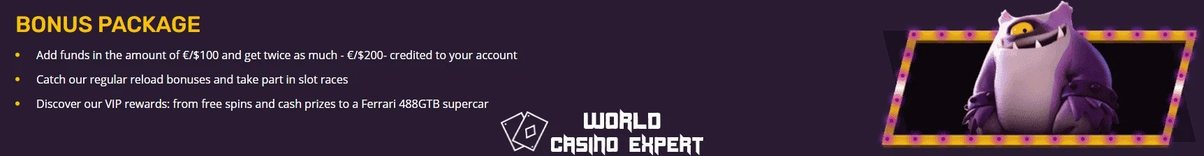 Bonuses from Online Casino Playamo | World Casino Expert