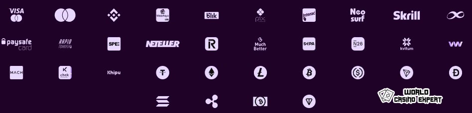 Payments, Deposits and Withdrawals | Booi Casino