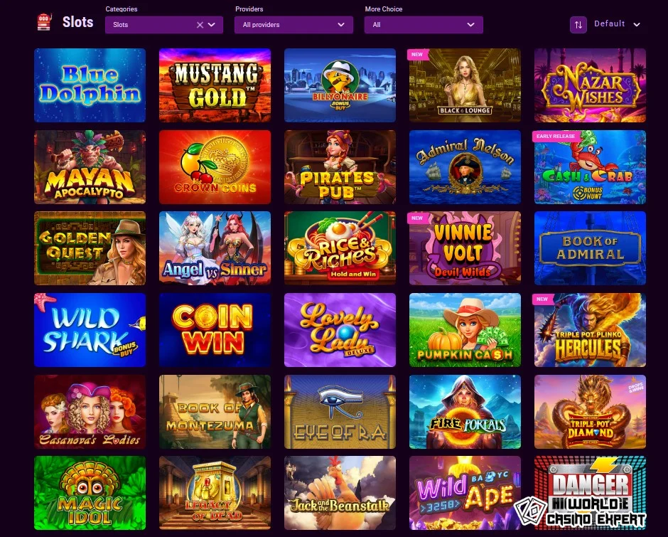 Casino Games and Software | Booi Casino