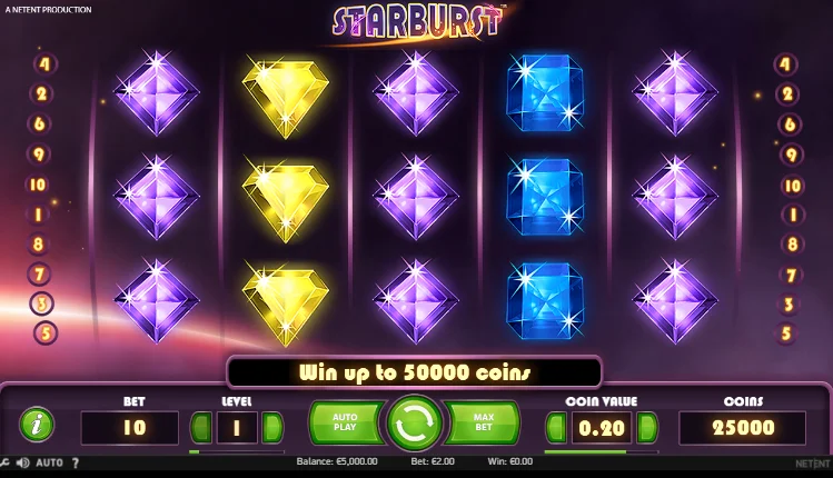 Review about Starburst from World Casino Expert - 2