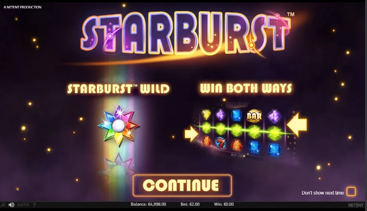 Review about Starburst from World Casino Expert - 1