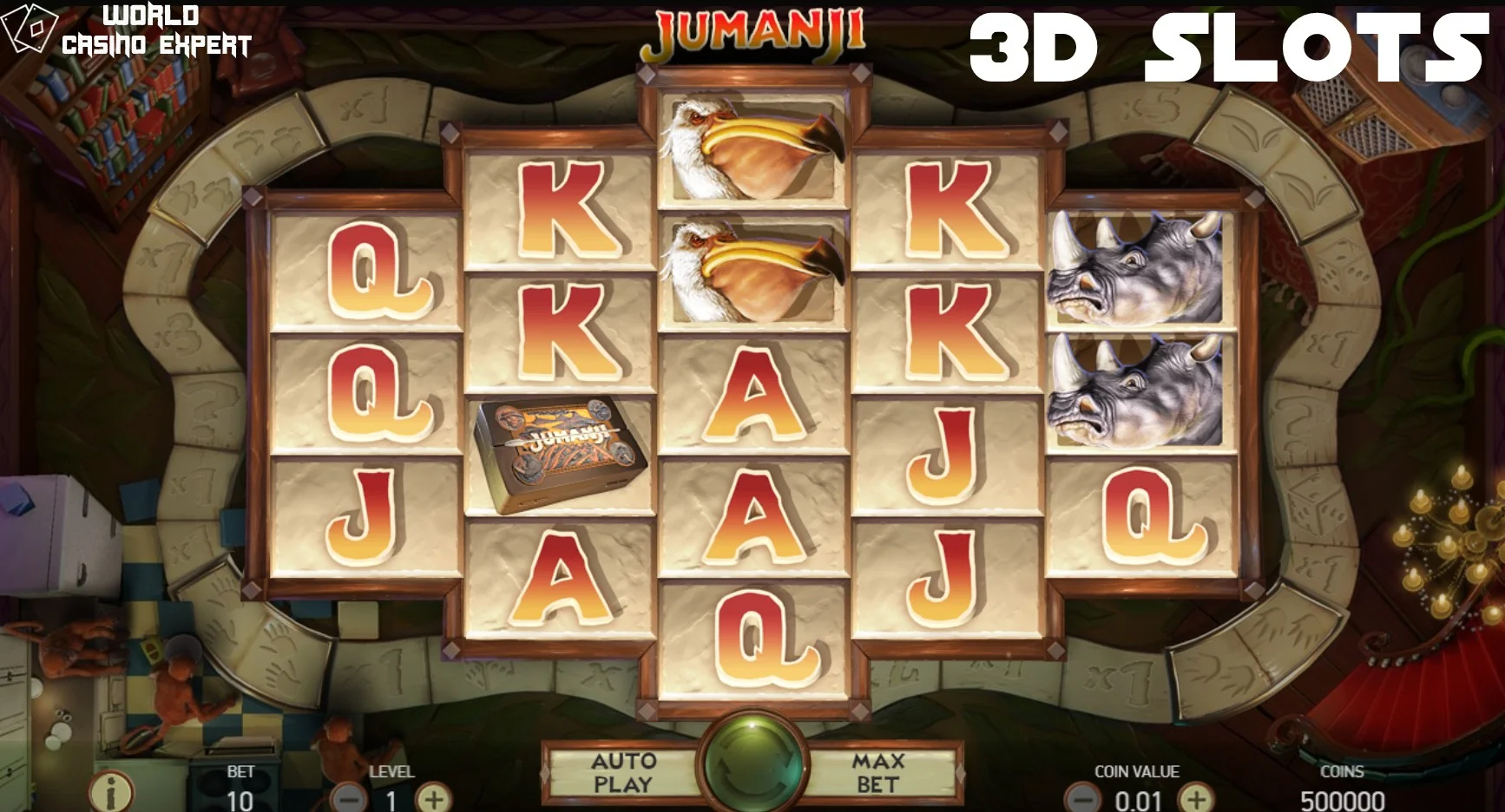 3D Slots from World Casino Expert