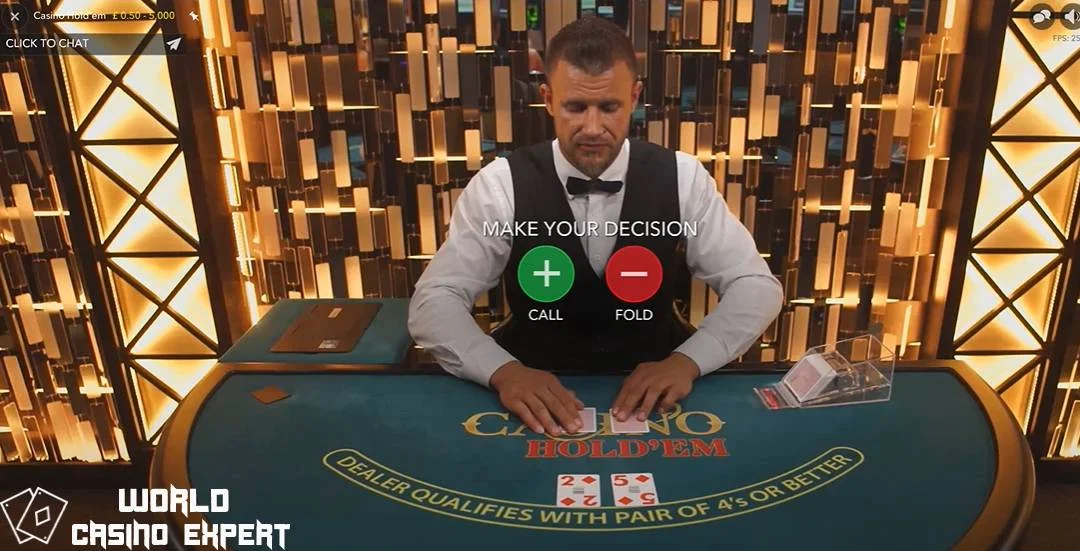 Top Live Poker from World Casino Expert