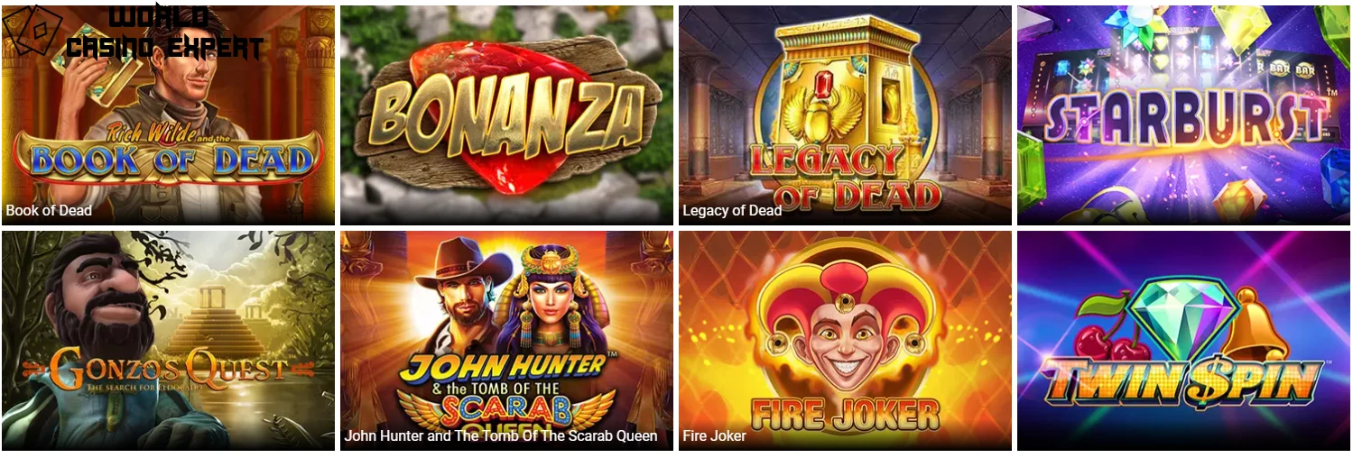 Games and Providers at The Online Casino WildSlots | World Casino Expert