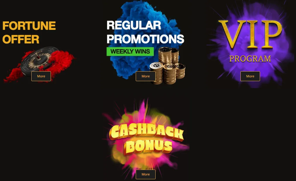 Bonuses of Casino PlayFortune