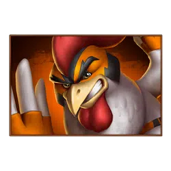 Rooster Fury online slot symbol - 4