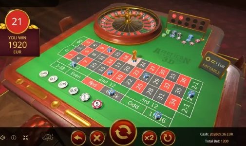 Online Slot American Roulette 3D - Play Free