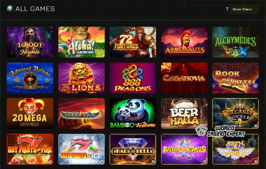 Casino Games and Software | Winity Casino